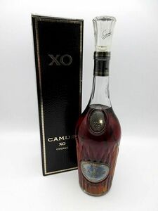 ◆CAMUS XO COGNAC カミュ ロングネック コニャック ブランデー 700ml 40％ 箱付き 古酒 未開栓品