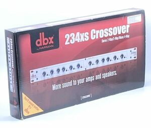 箱付 中古 完品【国内正規品】 dbx ステレオ3Way/モノラル4Wayクロスオーバー 234XS