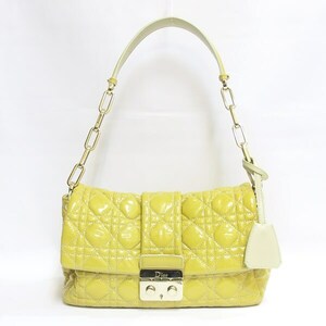 Christian Dior 17-B0-1102 カナージュ チェーンショルダーバッグ　中古品 used AB