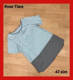 0351A Rose Tiara 半袖カットソー