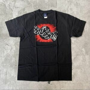 90s 未使用 デッドストック OLD STUSSY オールド ステューシー MADE IN USA 紺タグ LOGO TEE ロゴ Tシャツ アーカイブ BLACK サイズ L