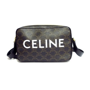 CELINE セリーヌ 194502 トリオンフ ミディアム メッセンジャーバッグ【極美品】【代引き不可】中古品 used A