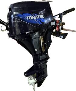 TOHATSU トーハツマリーン　船外機（小型船舶用） 3V2 　9.8馬力 　動作未確認　部品取りなどに　現状渡し