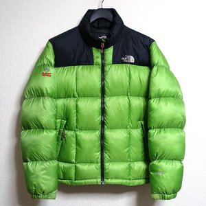 THE NORTH FACE ノースフェイス サミットシリーズ ローツェ ダウンジャケット 800FP メンズ Lサイズ 正規品 グリーン Z3577