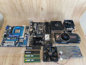 中古 ASUS PRIME H270-PRO マザーボード メモリ8GB 、AMD Phenom II CPUとその他セット動作未確認/現状品/ジャンク