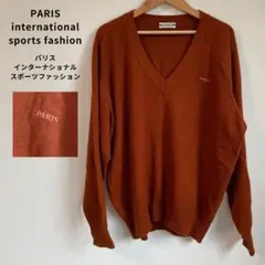 PARIS パリスインターナショナル ニット セーター カシミア100％ ゴルフ