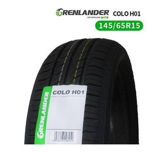 145/65R15 2024年製造 新品サマータイヤ GRENLANDER COLO H01 送料無料 145/65/15