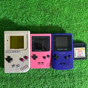 Nintendo 任天堂 ゲームボーイ 3個まとめGAME BOY ゲーム機 ジャンク品　