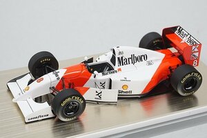 メイクアップ / アイドロン 1/43 McLaren マクラーレン フォード MP4/8 A.セナ モナコGP 優勝 1993 #8 マルボロ仕様 FE034A