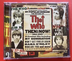 【美品CD】[23]送料無料 THE WHO「THEN AND NOW 1964-2004」ザ・フー 輸入盤 [09170290]