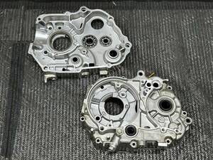 ★１円スタート！ プレート強化加工済　ホンダ　ＣＤ90　純正　L,Rクランクケースセット　ネクトレース車両装着　中古　希少