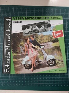 最後の1冊　洋書 VESPA MOTORROLLER 1948-86 モーターローラー グリーン ヴェスパ ベスパ