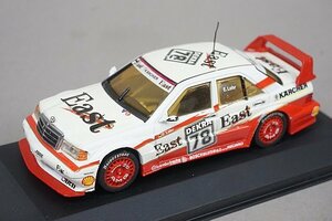 ミニチャンプス PMA 1/43 Mercedes Benz メルセデスベンツ 190 E Evo 2 Team AMG-West Lohr #78 ※外箱欠品