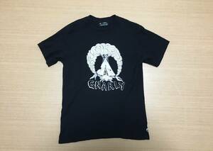 Sサイズ gnarly プリント Tシャツ ナーリー カリフォルニア スノーボード thirtytwo アシュベリー HOWL VANS ANTHEM BURTON VOLCOM VESP