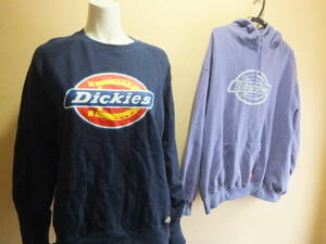 まとめ売り ディッキーズ Dickies サイズM と F スウェット パーカー トップス ２枚 レディース メンズ メ15228