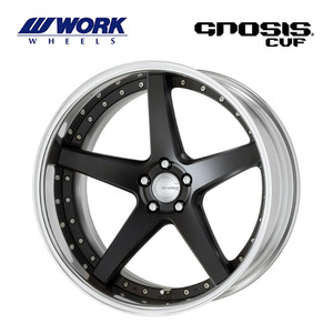 送料無料 ワーク GNOSIS CVF FULL REVERSE ディープコンケイブ DEEP RIM Wdisk 9.5J-19 +42～－16 5H-100 【4本セット 新品】