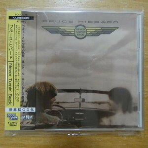 41100833;【CD/AOR】ブルース・ヒバード / NEVER TURNIN