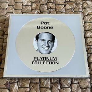 Pat Boone／Platinum Collection パット ブーン ベスト　外箱ブックレット付きCD 映画 十字架と飛び出しナイフ