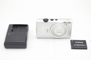 【適格請求書発行】Canon キヤノン IXY 220F コンパクトデジタルカメラ シルバー【アルプスカメラ】241007o