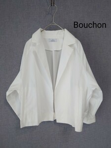 Bouchon ジャケット 麻 スコットクラブ ヤマダヤ 上着 オフホワイト