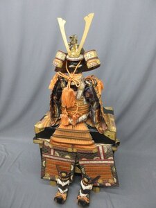 五月人形 [B27673] 高さ112cm 幅35cm 鎧兜 甲冑 武士 侍 武将 端午の節句 子供の日