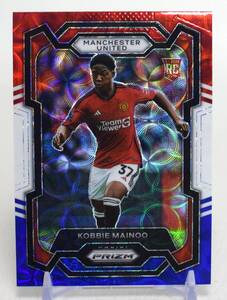 2023-24 Panini Red White Blue Prizm SP RC Kobbie Mainoo EPL Man United サッカー ルーキー カード