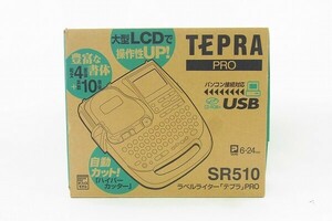 Y009-Y20-3119 TEPRA PRO テプラ プロ SR510 本体 箱付き 現状品③＠