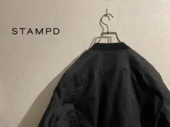 STAMPD クロス ジップ MA-1 ボンバー ジャケット / スタンプド