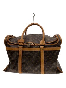 LOUIS VUITTON◆サック・シャスール55_モノグラム・キャンバス_BRW/PVC/BRW