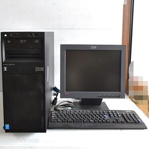 ★【送料無料】現状渡し IBM タワー型サーバ System x3300 M4〈8218363〉★