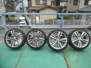 BMW 純正 4シリーズ Mスポーツ 19インチ 8J +36 8.5J +47 PCD120 5穴 4本 タイヤ新同 DAVANTI DX640 225/40ZR19 255/35ZR19 3シリーズに