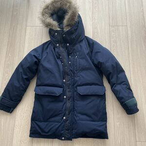 美中古 ノースフェイス パープルレーベル 65/35 ロングセロー ダウンコート ネイビー サイズ M ダウンジャケット North face purple label