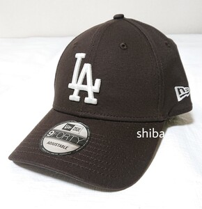 NEW ERA ニューエラ キャップ 帽子 ブラウン 茶色 白 ホワイト ドジャース 野球 MLB ユニセックス 大谷