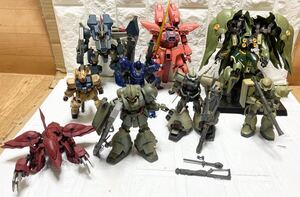 ガンプラ 機動戦士ガンダム クシャトリヤ ゲーマルク グフ テスタロッサ シャンブロ ケンプファー プラモデル 等 大量 まとめて 9点 A12