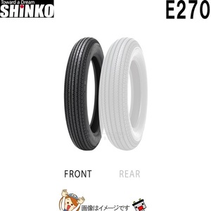 3.00-21 57S TT E270 フロント チューブタイヤ シンコー shinko タイヤ　アメリカン