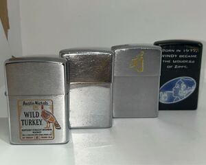 ZIPPO オイルライター 4個セット