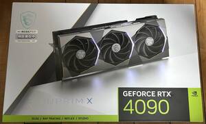 MSI GeForce RTX 4090 SUPRIM X 24G