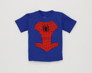 MARVEL (マーベル) スパイダーマン (AMAZING SPIDER-MAN ) Tシャツ ブルー　110cm (4歳用)