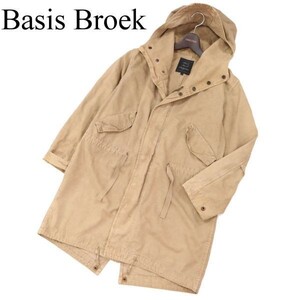 Basis Broek バージスブルック 通年 M-51 ミリタリー コットン モッズコート Sz.1　メンズ ベルギー製　G2T01904_6#O