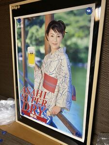 井川遥　アサヒスーパードライ　ポスター　当時物　B2サイズ