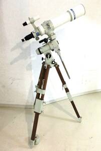 1000円スタート 天体望遠鏡 高橋製作所 FLUORITE FC-76 フローライト D=76mm/f=600mm 赤道儀 EM-1S 三脚付属 引取りのみ限定 5 JJ8004