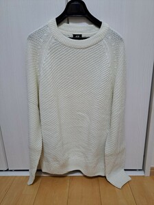 エイチアンドエム/H&M クルーネックアゼアミニットSサイズ(Mサイズ位) セーター