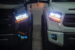 在庫ラスト１　αREX　タンドラ　LEDヘッドライト　左右セット　新品　即納　ハロゲン車用　2014-2020