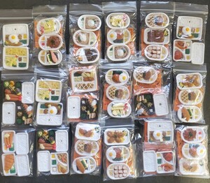 ミニチュア　弁当　サンプル　bentoman ランチ　弁当箱　食品　フィギュア