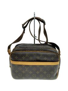 LOUIS VUITTON◆リポーターPM_モノグラム・キャンバス_BRW/PVC/BRW