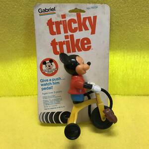 【MICKEY MOUSE★ミッキーマウス】Tricky Trike★自転車・三輪車★ヴィンテージ TOY★Walt Disney Productions