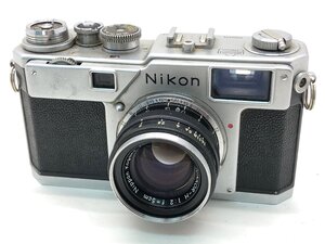 Nikon NIPPON KOGAKU TOKYO / NIKKOR-H 1:2 f=5cm レンジファインダー カメラ ジャンク 中古【UW010275】●