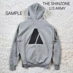 [希少]THE SHINZONE　U.S ARMY　ロゴ　サンプル品　パーカー