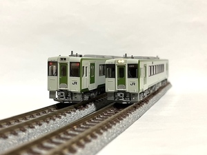 ◯KATO 6044 キハ110-100+6043 キハ110-100(M)動力,トレーラ改善 改良 調整加工 限定 快速 表示種別 カトー キハ110，キハ111 112 2両組