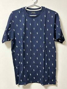 【新品タグ付】POLO RALPH LAUREN/ポロ ラルフローレン半袖Tシャツ（Lサイズ）/ ネイビー 